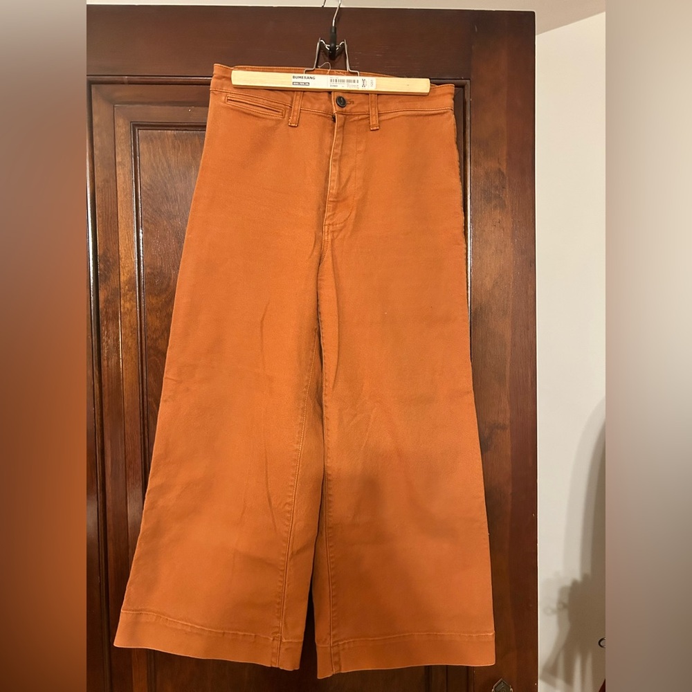 Emmett Wide Leg High Waist Crop Pants - Picture 3 of 12
